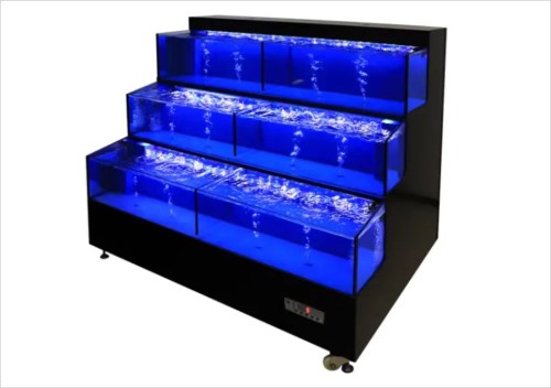 Modern Custom Aquarium DINGJU Fish Tanks Vertical Big  Water Large Aquarium