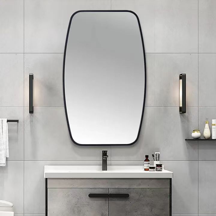Wall Morden Mirror Clear Bathroom  Mirror Vanity Custom Bathroom Accessories