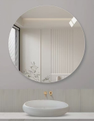 Custom Modern Home Decor Large Round Wall Mounted Big Circle Bathroom Hanging Dingju Mirror