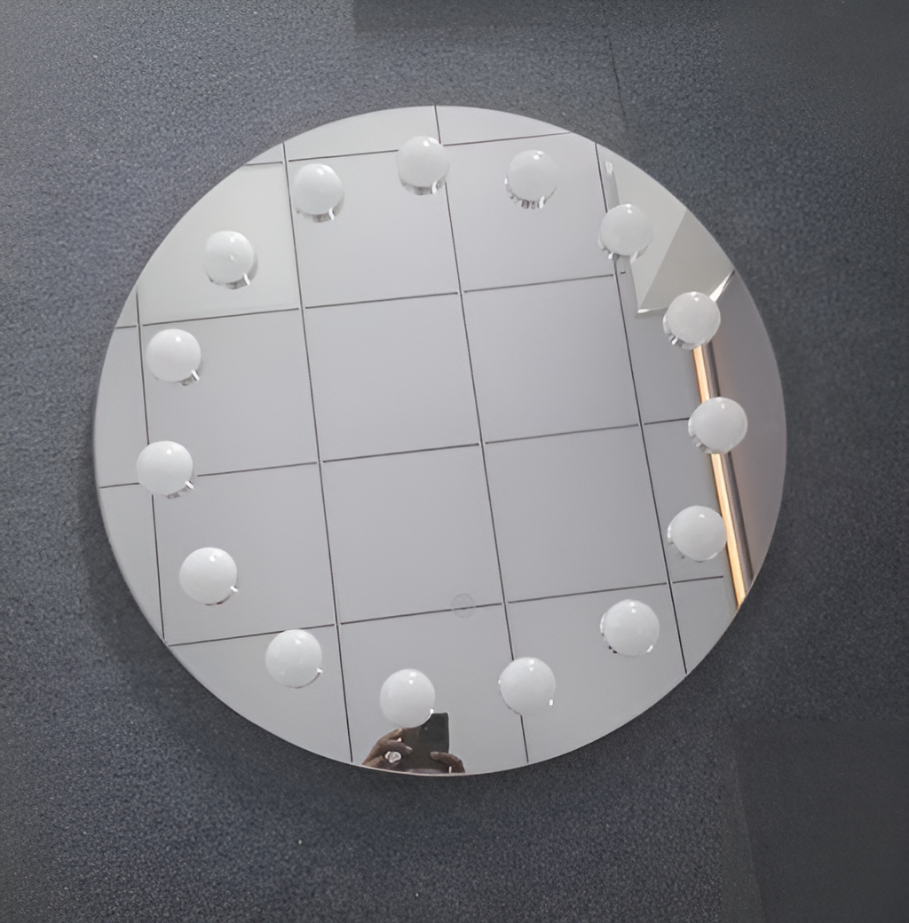 Vanity Mirror With Led Light Lamp Touch Screen Illuminated Lighted Hollywood Table Mirror For Dressing  Room Bedroom
