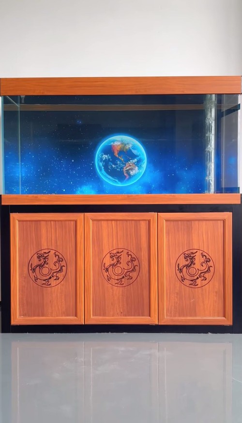 Ultra White Glass Fish  Tank Standard Cabinet Bottom Filter  Aquarium Fish Tank
