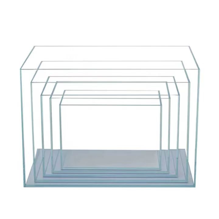Glass Fish Tank Set Super Transparent Multi-layer Protection Fisrt Performance Dingju Fish Tank