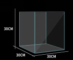 Factory Wholesale Custom 50cm Curved Low Iron Aquarium Glass Fish Tank