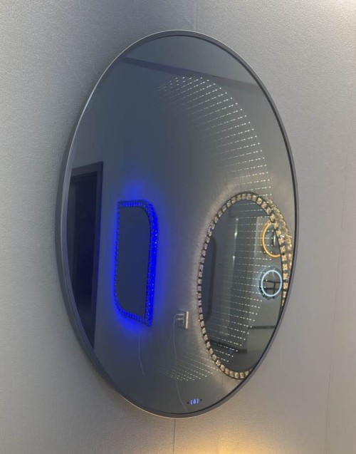 Creative Design of Bathroom Mirror  Makeup Mirror and  Decoration Intelligent  Turnel Mirror
