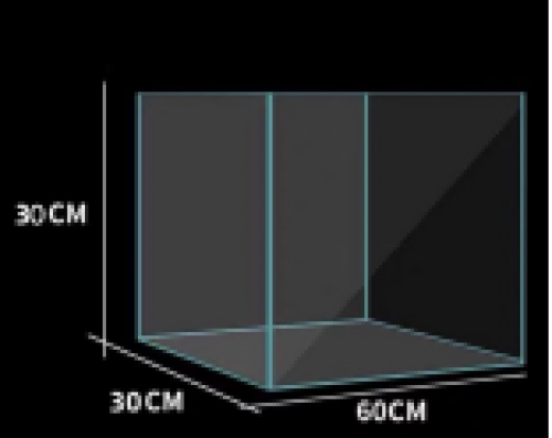 Factory Wholesale Large Custom 80cm Curved Low Iron Aquarium Glass Fish Tank